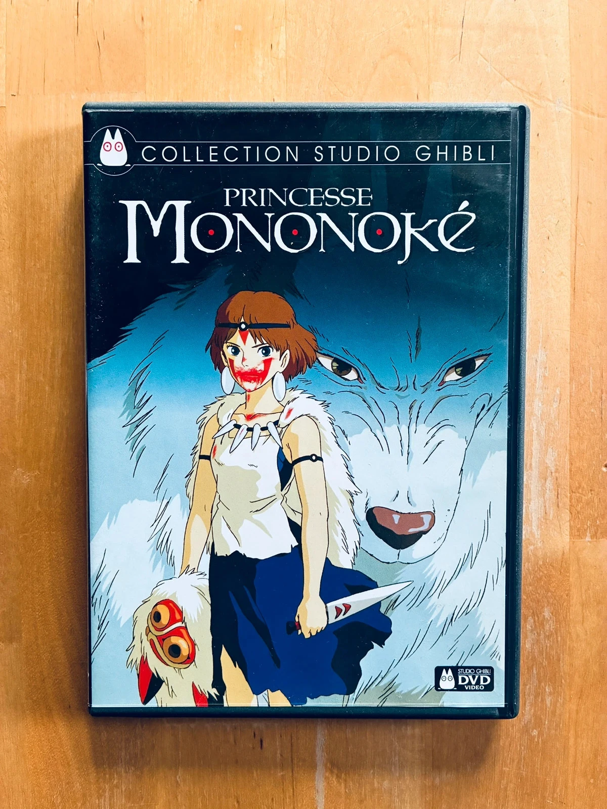 DVD Princesse Mononoké de Hayao Miyazaki Studios Ghibli.